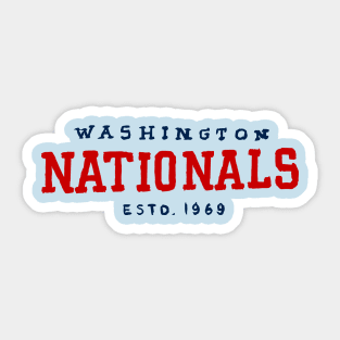 Washington Nationaaaals 03 Sticker